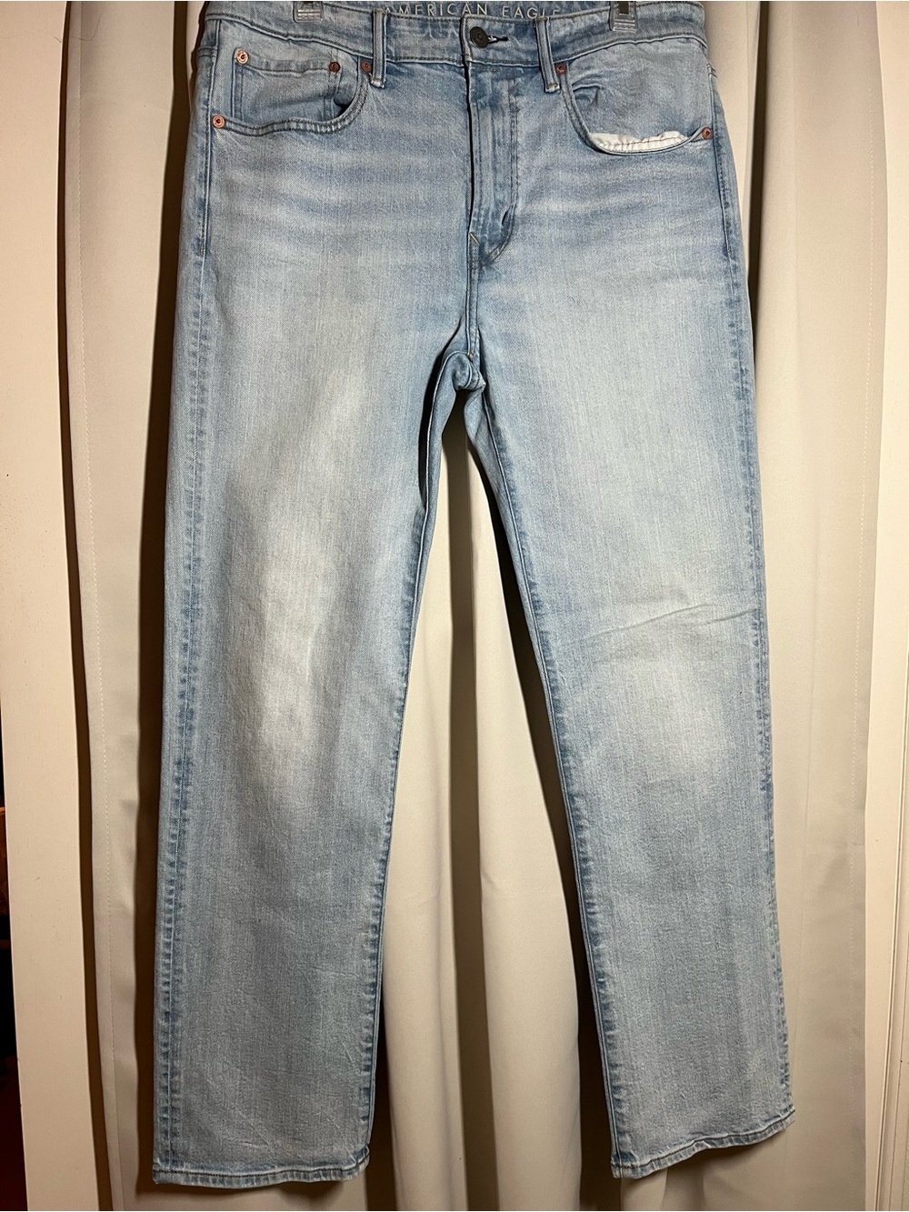 American Eagle Outfitters Light Blue Straight Jeans